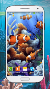 اسکرین شات برنامه Aquarium Live Wallpaper HD 6