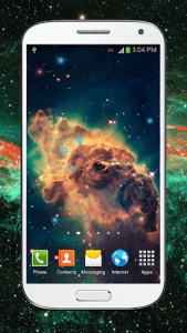 اسکرین شات برنامه Galaxy Live Wallpaper 6