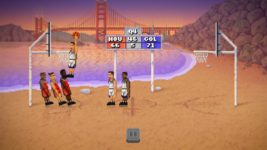 اسکرین شات بازی Bouncy Basketball 1