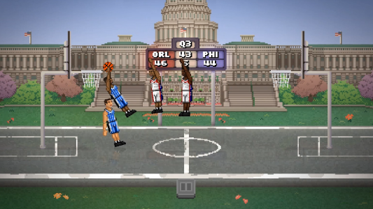 اسکرین شات بازی Bouncy Basketball 2