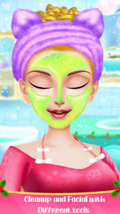 اسکرین شات بازی Christmas Makeup Game 2