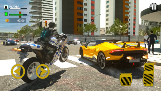 اسکرین شات بازی Police Bike Real Crime Driver 4