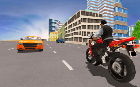 اسکرین شات بازی Superhero Stunt Bike Simulator 5