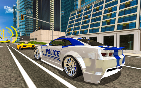 اسکرین شات بازی Drive Real Police Flying Car 4
