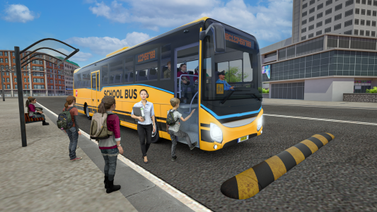 اسکرین شات بازی School Bus Game: Driving Sim 1