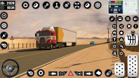 اسکرین شات 8 برنامه Cargo Delivery Truck Games 3D