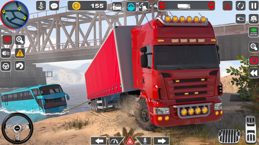 اسکرین شات برنامه Cargo Delivery Truck Games 3D 5