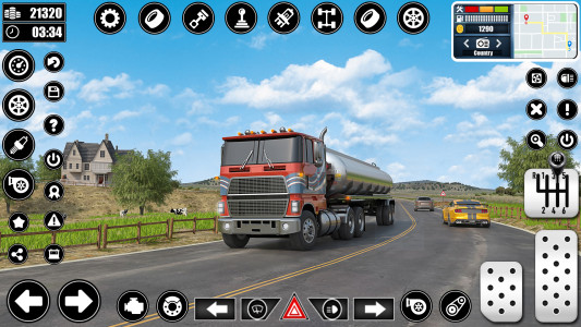 اسکرین شات 5 برنامه Cargo Delivery Truck Games 3D