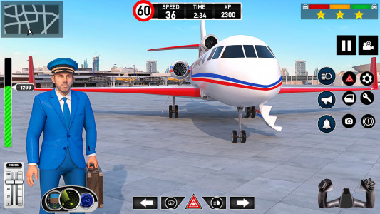 اسکرین شات بازی Plane Pilot Flight Simulator 3