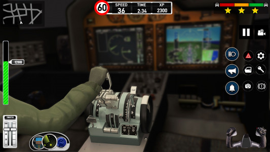 اسکرین شات بازی Plane Pilot Flight Simulator 7