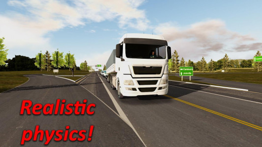 اسکرین شات بازی Heavy Truck Simulator 1