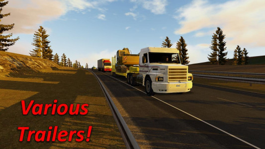 اسکرین شات بازی heavy truck simulator 3