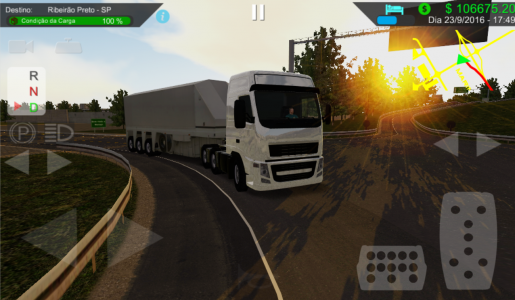 اسکرین شات بازی heavy truck simulator 6