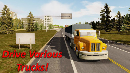 اسکرین شات بازی heavy truck simulator 4