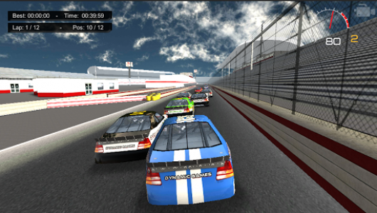 اسکرین شات بازی Super American Racing Lite 2