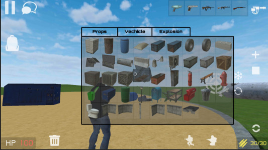 اسکرین شات 2 بازی Sandmod: online g-mod