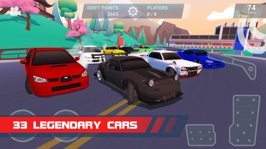 اسکرین شات بازی Drift Clash Online Racing 4