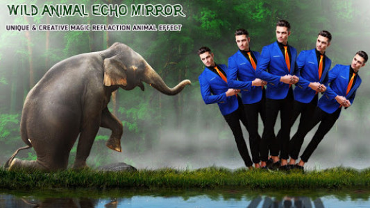 اسکرین شات برنامه Echo Animal Effect : Echo Mirror Style 2