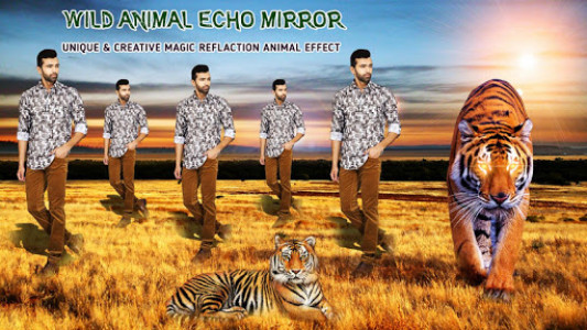 اسکرین شات برنامه Echo Animal Effect : Echo Mirror Style 3