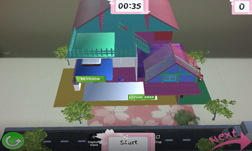 اسکرین شات بازی AR Dollhouse - بازی واقعیت افزوده برای کودکان 3