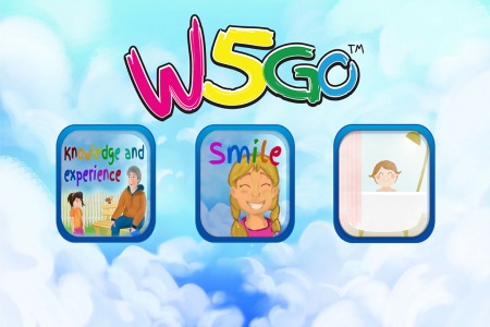 اسکرین شات برنامه گفتگو برای کودکان توسط W5Go 1