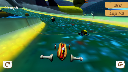 اسکرین شات بازی VRoom2 ™ - مسابقه اتومبیل ردیف شده 3