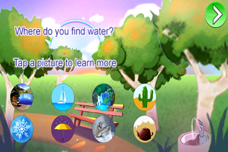 اسکرین شات برنامه آب، آموزش تعاملی برای کودکان و نوجوانان 1