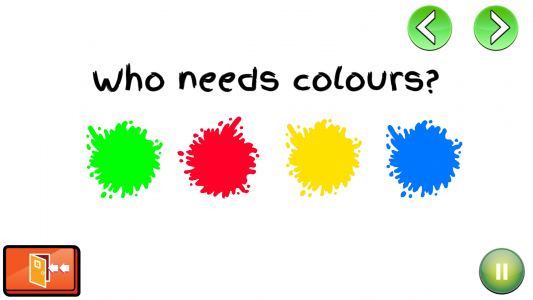 اسکرین شات برنامه رنگ های W5Go - یادگیری تعاملی برای کودکان 6