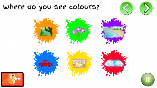 اسکرین شات برنامه رنگ های W5Go - یادگیری تعاملی برای کودکان 2
