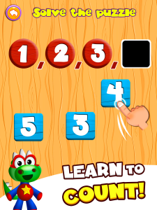 اسکرین شات 1 بازی Preschool Kids: Counting games