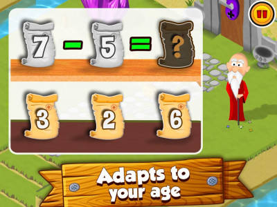 اسکرین شات بازی Math Land: Kids Addition Games 3