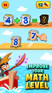 اسکرین شات بازی Math Land: Kids Addition Games 1