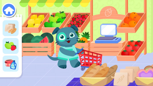 اسکرین شات بازی Baby Supermarket - Go shopping 1