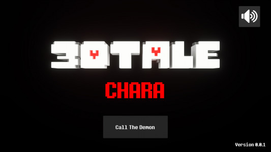 اسکرین شات بازی 3DTale - Chara 1