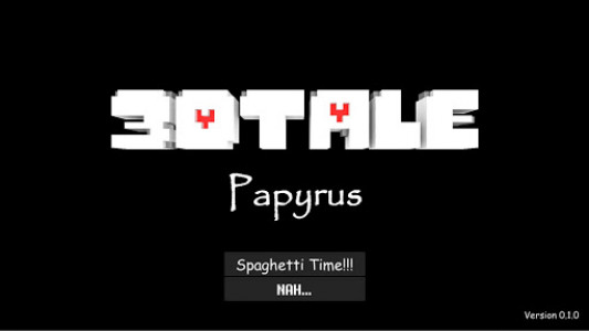 اسکرین شات بازی 3DTale - Papyrus 1