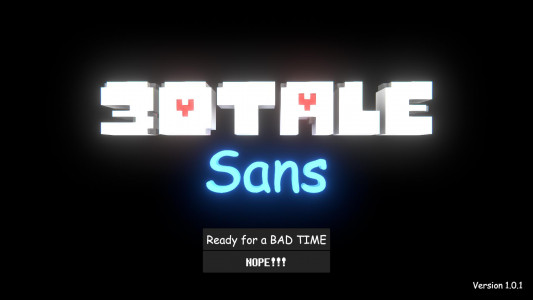 اسکرین شات 1 بازی 3DTale - Sans