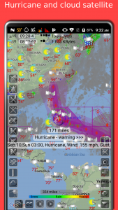 اسکرین شات 1 برنامه eMap HDF: weather & earthquake
