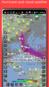 اسکرین شات برنامه Doppler storm radar - eMap HDF 3