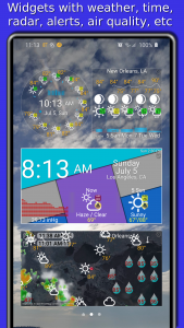 اسکرین شات برنامه Weather app - eWeather HDF 2