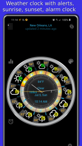 اسکرین شات برنامه Weather app - eWeather HDF 1