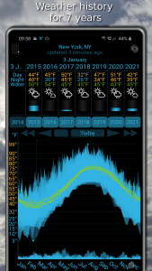 اسکرین شات 5 برنامه eWeather HDF: weather & alerts