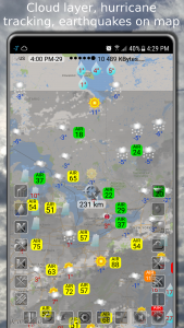اسکرین شات 8 برنامه eWeather HDF: weather & alerts