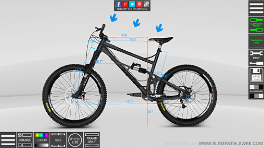 اسکرین شات برنامه Bike 3D Configurator 4