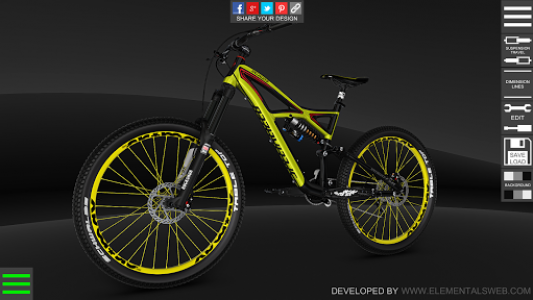 اسکرین شات برنامه Bike 3D Configurator 3