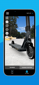 اسکرین شات 4 بازی Scooter 3D custom builder