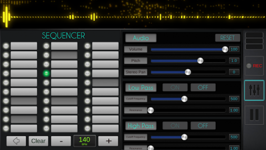 اسکرین شات برنامه DJ Dubstep Music Maker Pad 3 7
