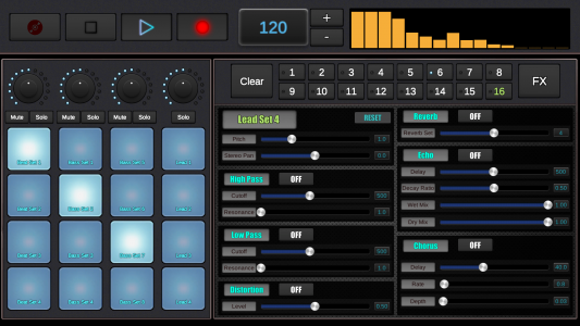 اسکرین شات برنامه DubStep Music Creator III - Rh 5