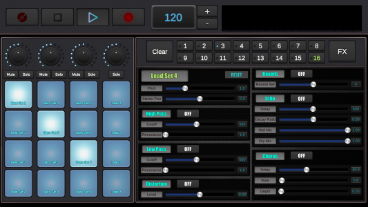 اسکرین شات برنامه DubStep Music Creator III - Rh 3