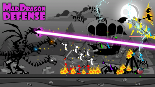 اسکرین شات بازی Mad Dragon Defense 1
