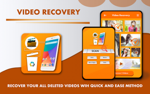 اسکرین شات برنامه Deleted video recovery: All data recovery app 5